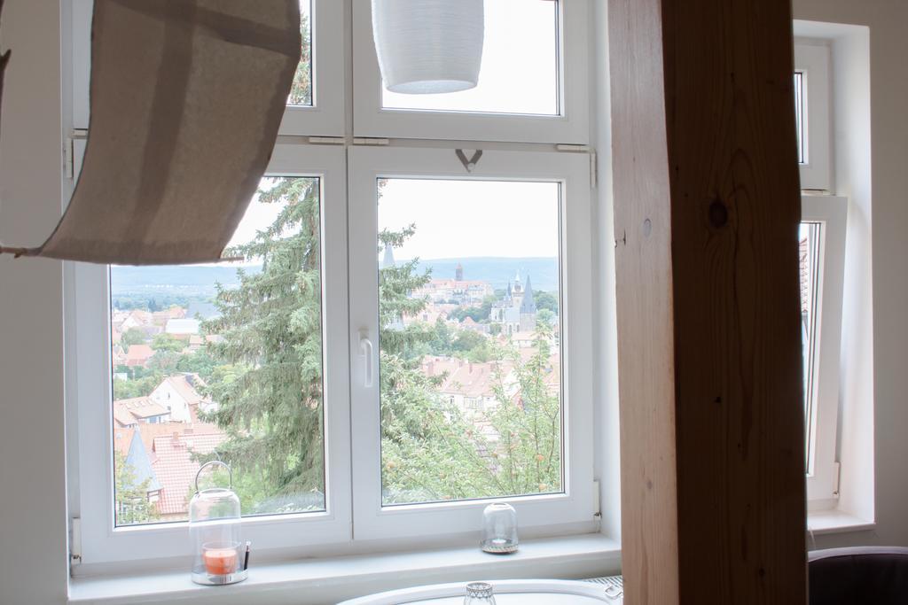 Gruene Insel Lejlighed Quedlinburg Værelse billede
