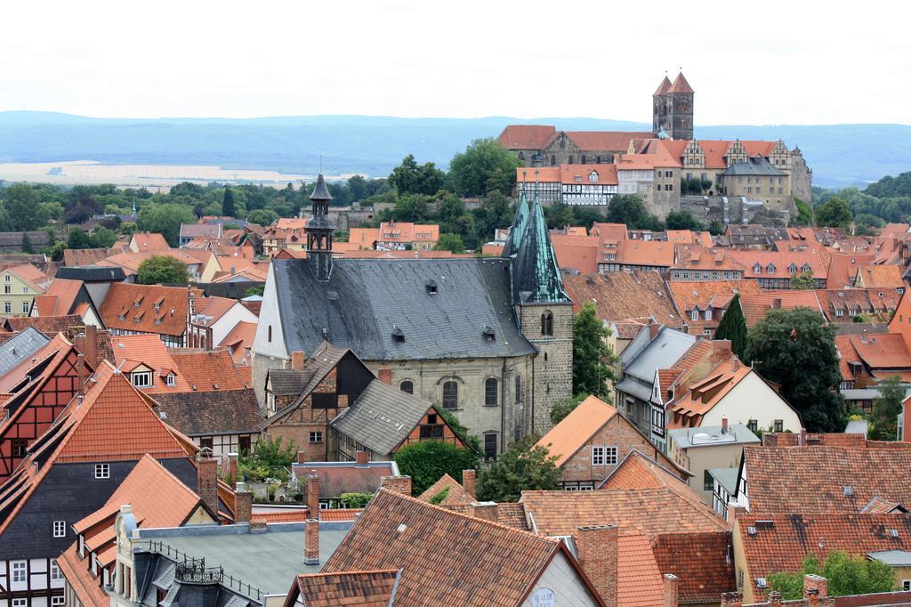 Gruene Insel Lejlighed Quedlinburg Værelse billede