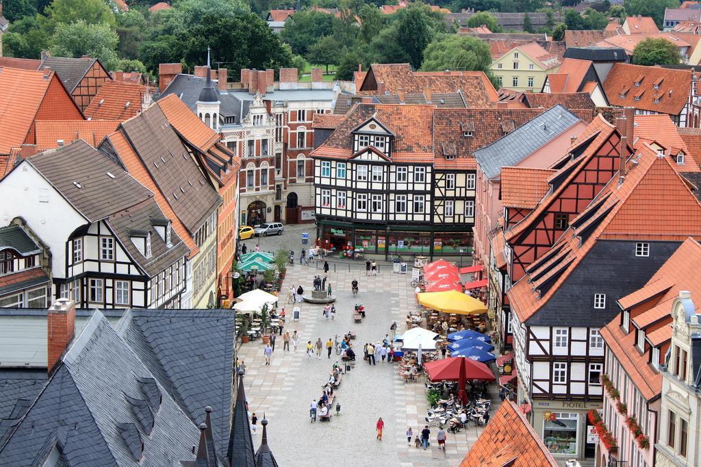 Gruene Insel Lejlighed Quedlinburg Eksteriør billede
